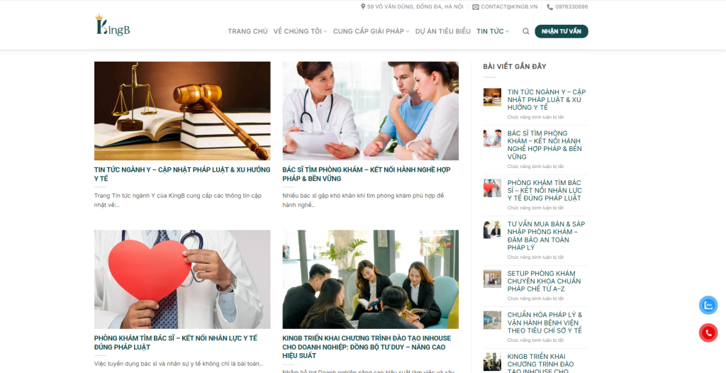 Danh mục tin tức đầy đủ và tối ưu hóa