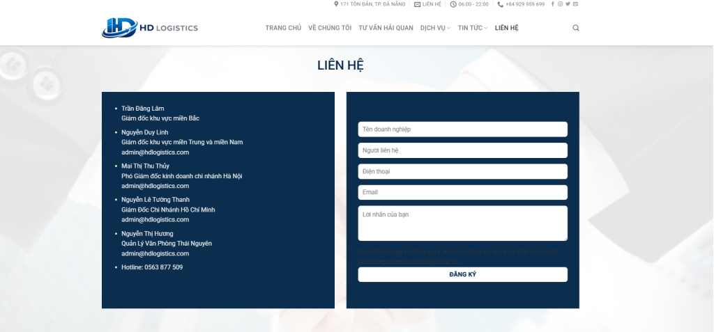 Kênh liên hệ và tư vấn khách hàng