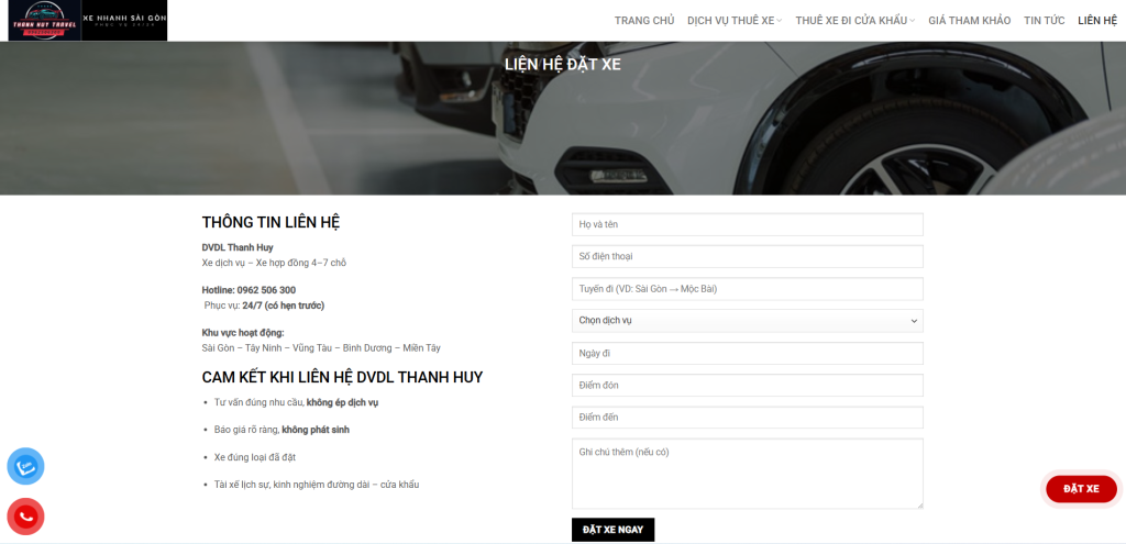 Phương thức liên hệ đa dạng