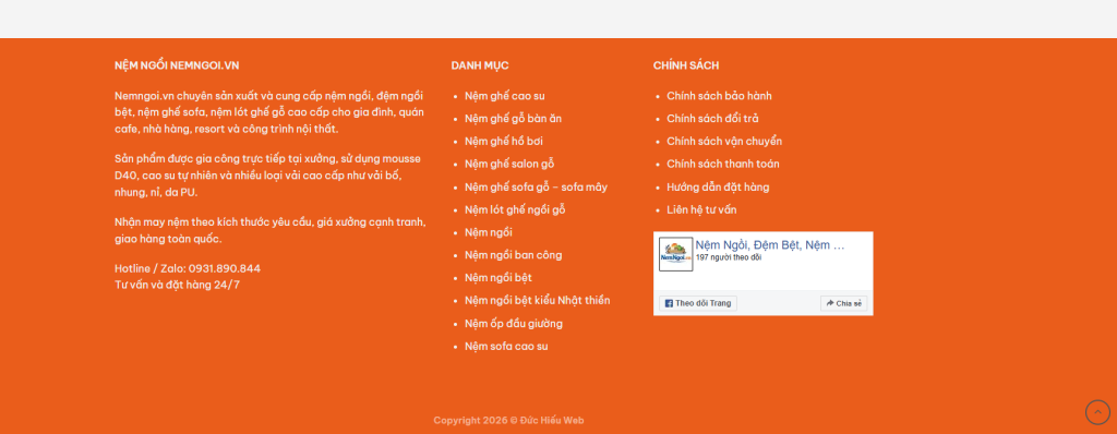 Danh mục tìm kiếm rõ ràng dể nhìn