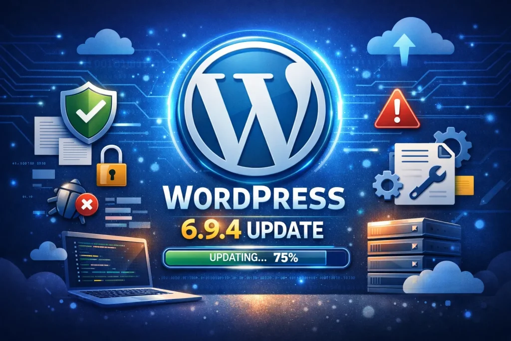 wordpress 6 9 4 ra mat ban cap nhat bao mat quan trong nen cap nhat ngay