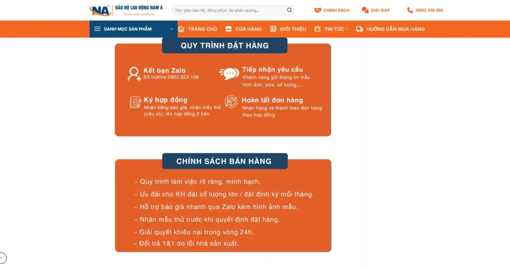 Thông tin rõ ràng, tăng độ tin cậy