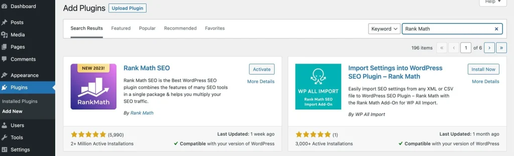cai Plugin Rank Math