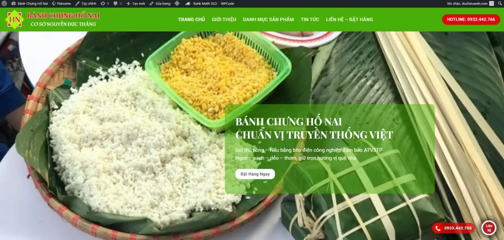 duc hieu web thiet ke website banh chung ho nai 11zon