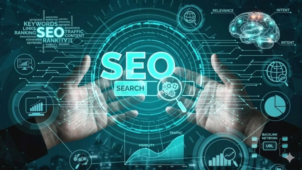 SEO giúp website tăng thứ hạng Google, thu hút traffic và nâng cao hiệu quả kinh doanh online