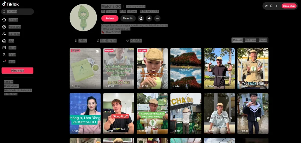 Kênh giới thiệu sản phẫm và bán hàng đa dạng