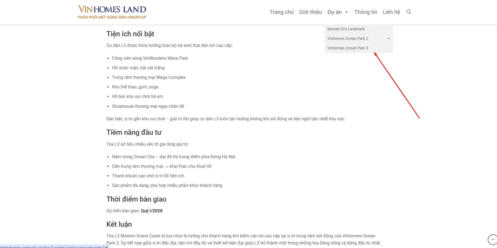 Menu đa cấp giúp điều hướng nhanh và nâng cao trải nghiệm người dùng