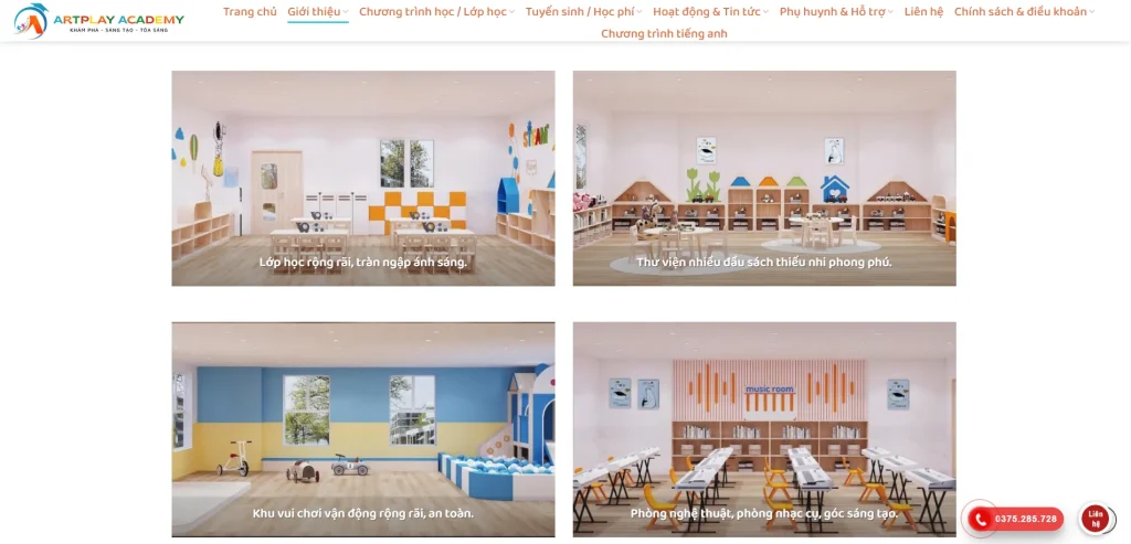 Mục giới thiệu mang đến góc nhìn chân thực về môi trường học tập