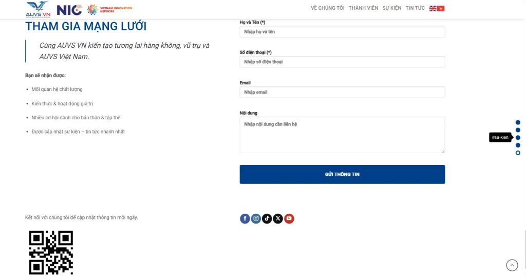 Phương thức liên hệ và hợp tác
