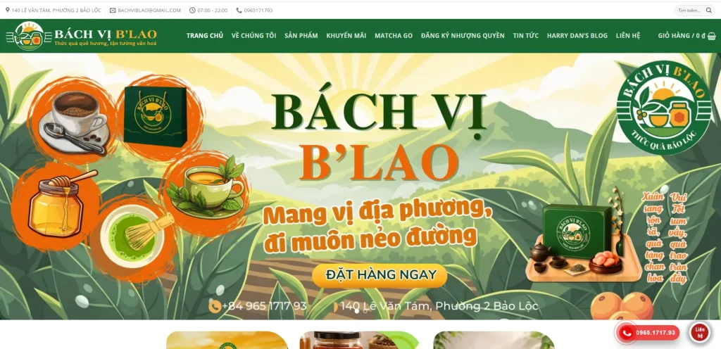 Thiết kế mang đậm bản sắc văn hoá ẩm thực Việt