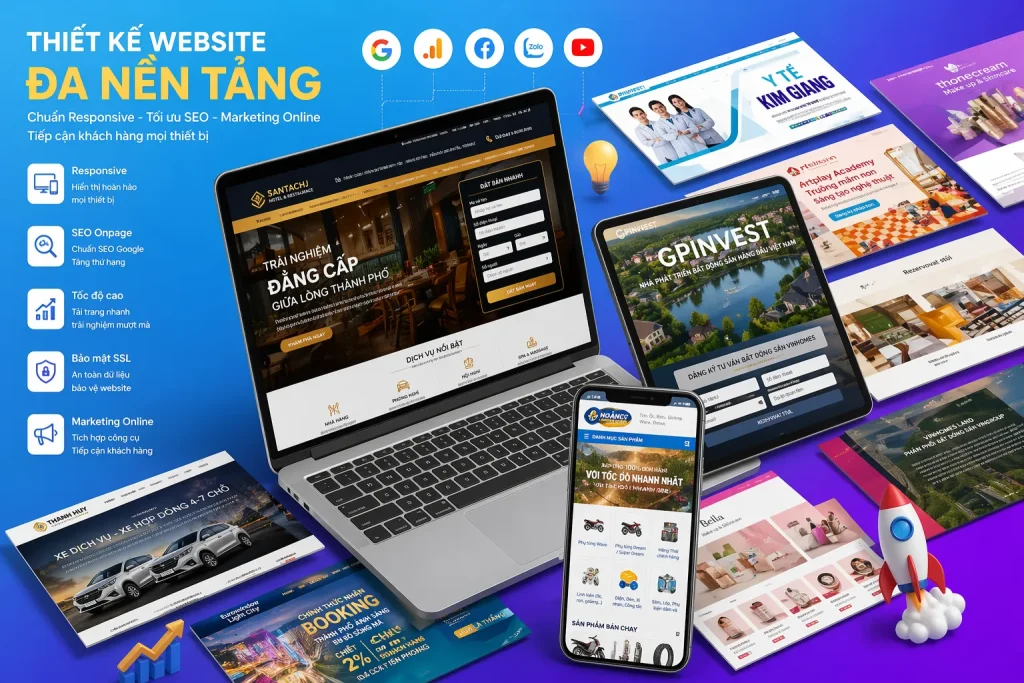 Website chuyên nghiệp giúp doanh nghiệp nâng cao uy tín và tăng chuyển đổi