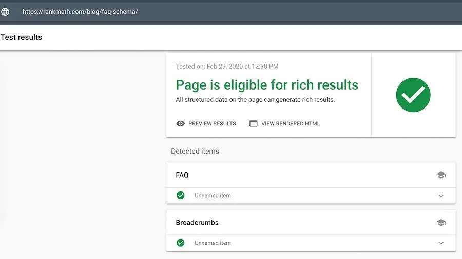 Hiển thị lập chỉ mục
