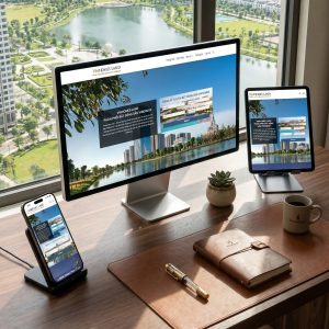 website bat dong san cao cap vinhomes land