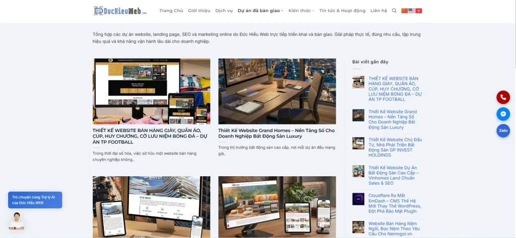 Xem thêm dự án đã thiết kế và bàn gia của Đức Hiếu Web tại đây: