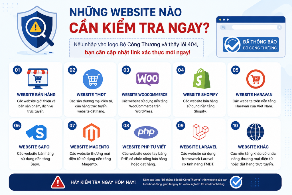 Online.gov.vn Đổi Link Xác Thực Bộ Công Thương: Cách Cập Nhật Link Mới Khi Bị Lỗi 404 6 Những Website Nào Cần Kiểm Tra Đăng Ký Bộ Công Thương Ngay?