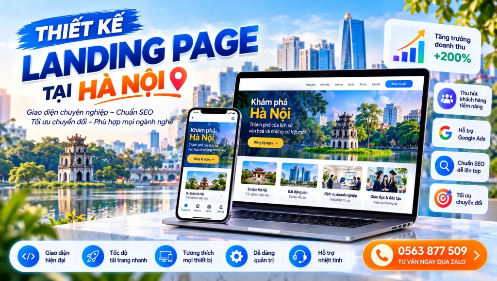 banner thiet ke landing page ha noI 11zon