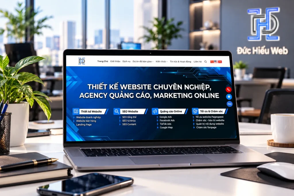 Đăng ký thiết kế website tại Đà Nẵng cùng Đức Hiếu Web