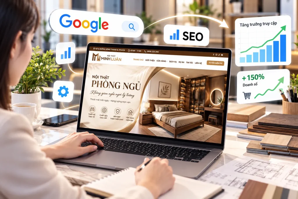 Website là nền tảng quan trọng cho doanh nghiệp phát triển online