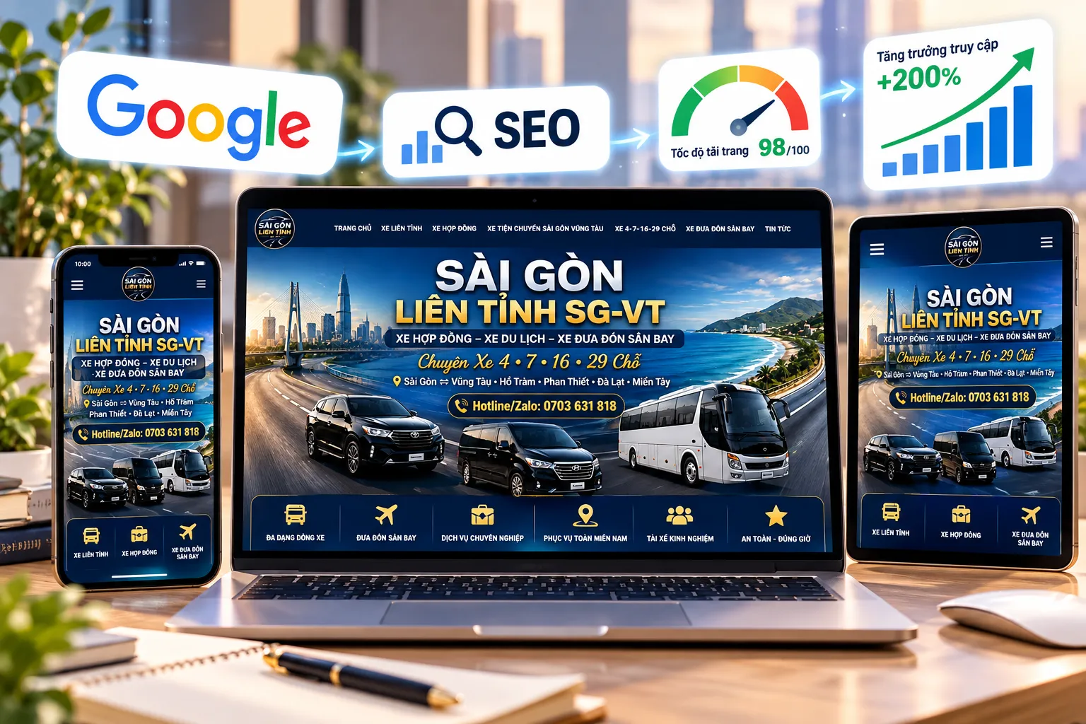 Thiết kế website tại Cần Thơ giúp doanh nghiệp xây dựng thương hiệu chuyên nghiệp và mở rộng khả năng tiếp cận khách hàng.